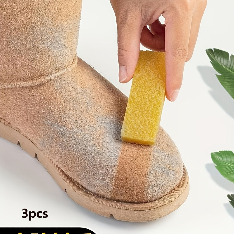 Shoe Cleaning Kit 1/2/3/4pcs Suede Faux Leather Shoe Care Set