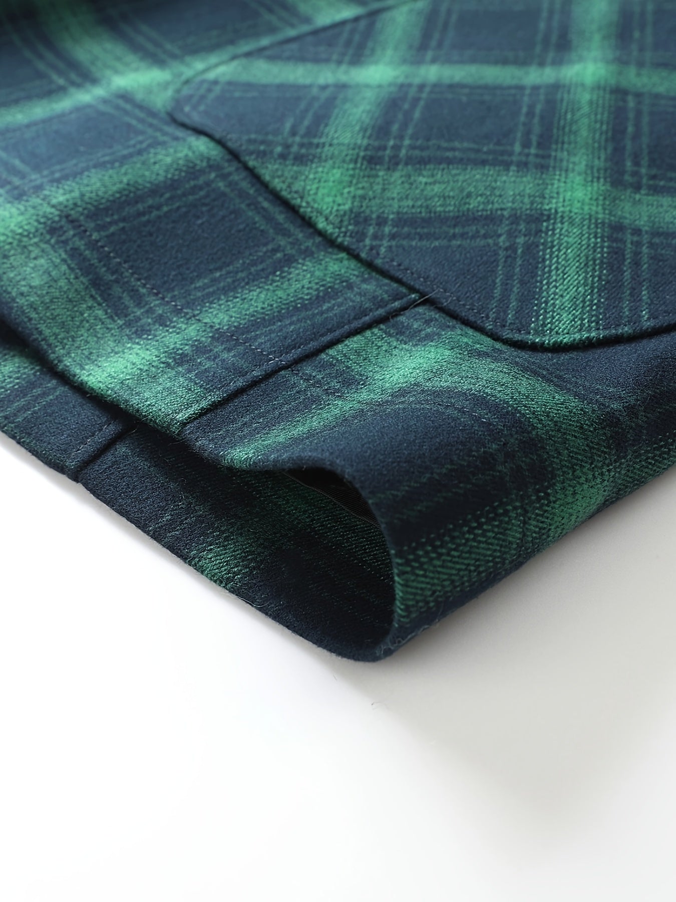 Men's Plus Size Summer Blazer Casual Plaid Long Sleeve Polyester Suit Jacket