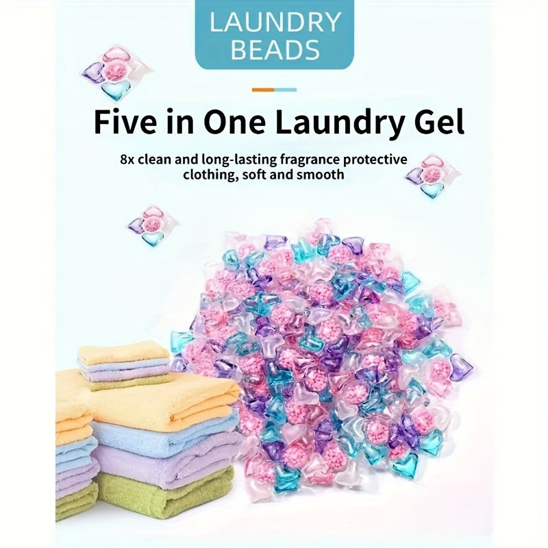 16/30/60pcs Laundry Detergent Pacs with Fresh Scent Stain Removal Softening for Home Dorm Travel