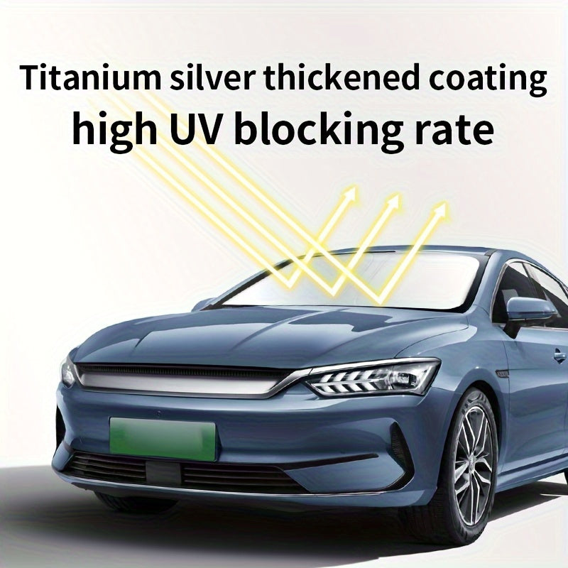 2024 Автомобильный солнцезащитный козырек переднего окна тепловой щит внутреннее покрытие лобового стекла универсальное