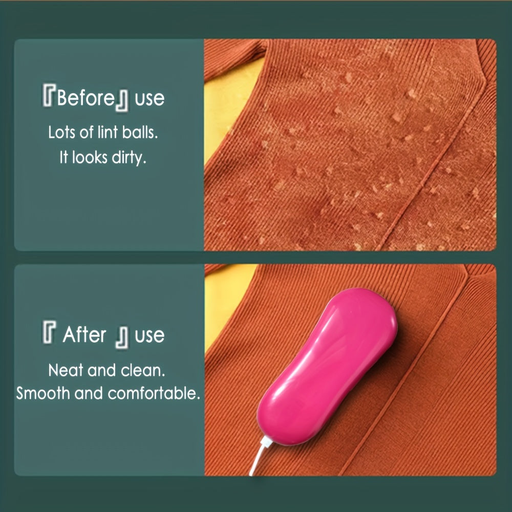 USB Powered Fabric Shaver for Removing Lint Balls and Fuzz from Clothing and Upholstery
