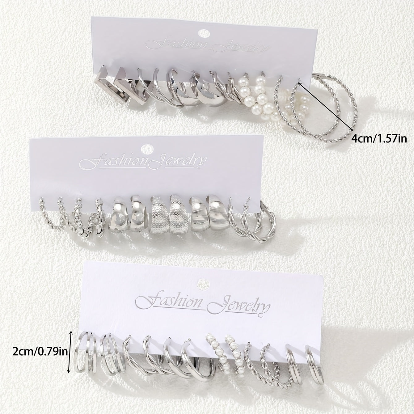 Женский набор серег-колье в бохо-стиле с геометрическими квадратами и кругами, инкрустированные жемчугом, с вырезанным цветочным узором