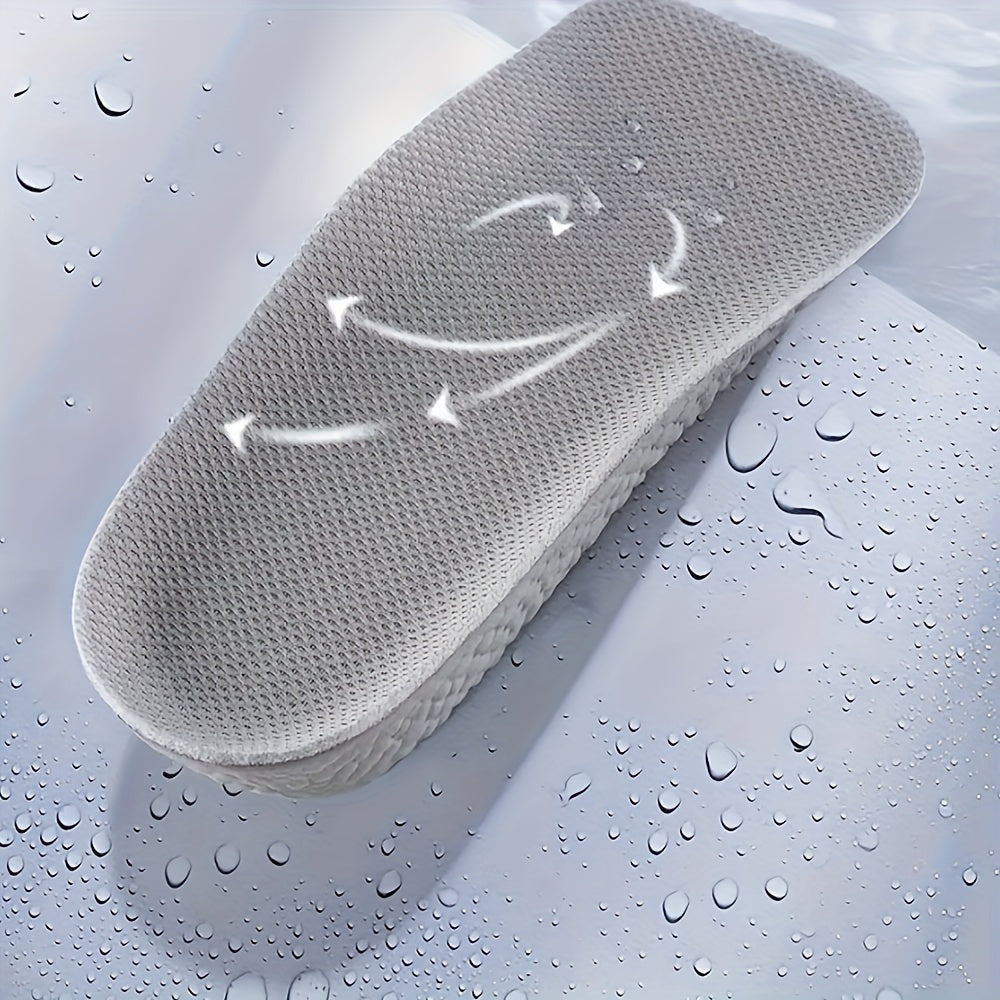 Unisex EVA Height Increasing Insoles Sports Shoe Inserts Double Pack