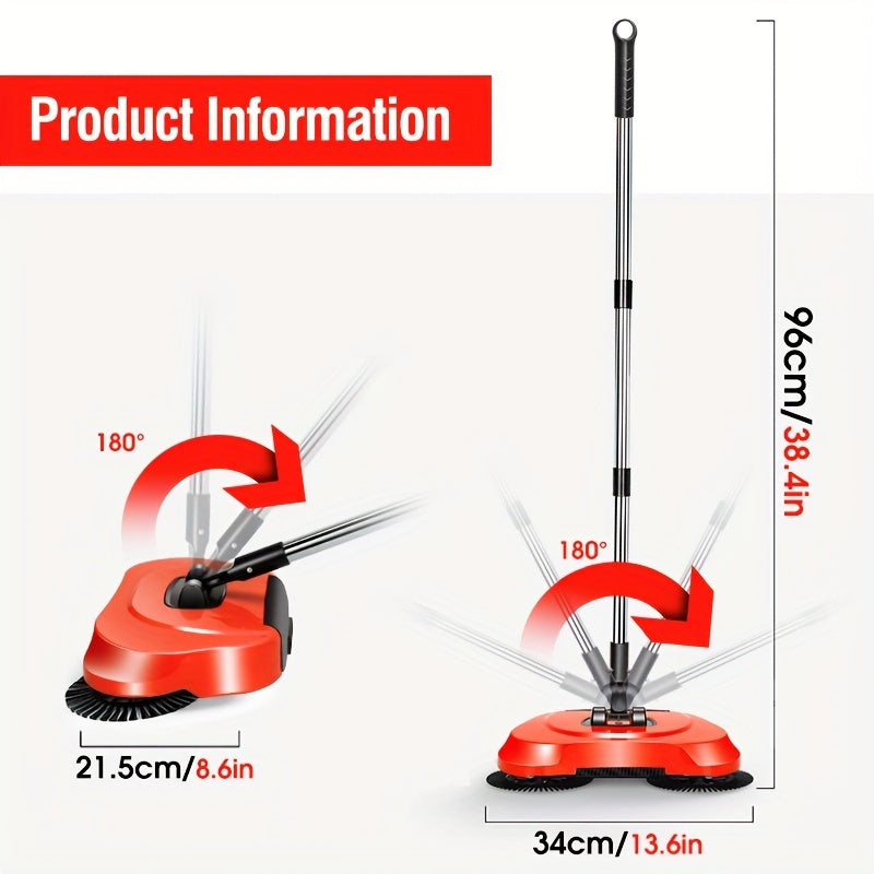 3-in-1 Multifunctional Cleaning Machine Sweeper Vacuum Mop for Dry Wet Cleaning