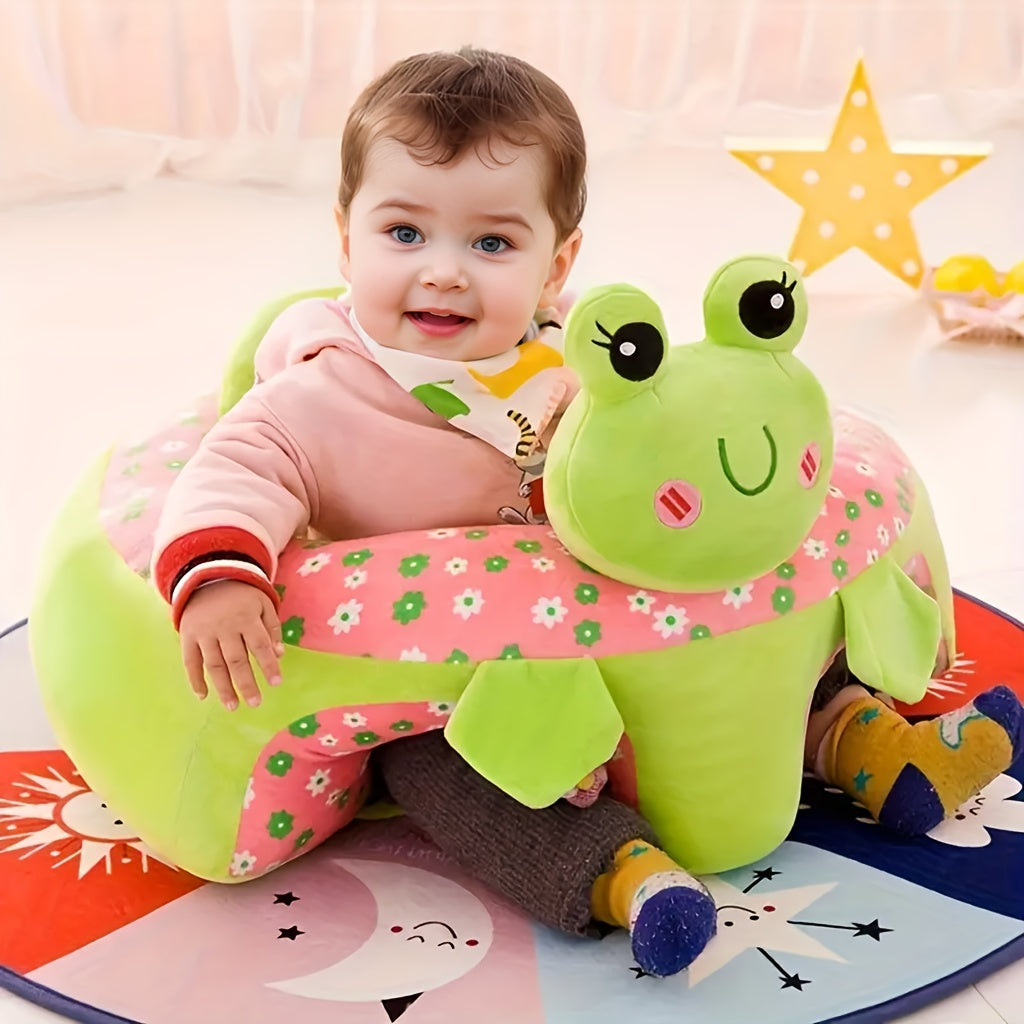 Support Pillow for Elderly with Elephant Design Cotton Breathable Softness Safety Strap