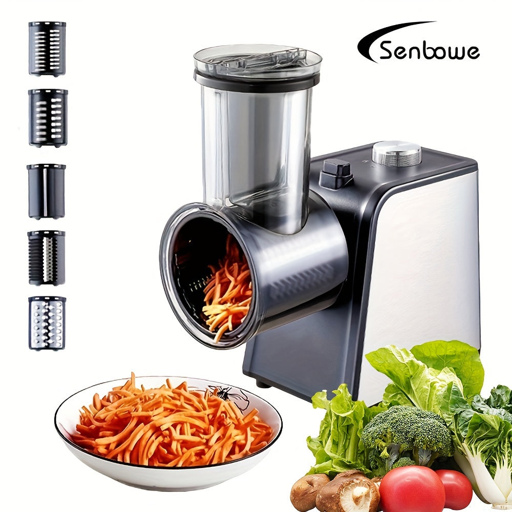 Electric Vegetable Chopper Slicer Stainless Steel EU Plug 220-240V for Potatoes