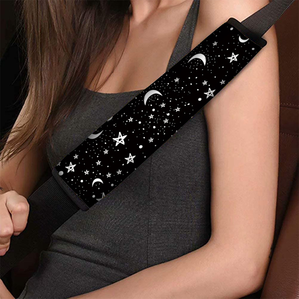 Car Seat Belt Cover Soft Shoulder Pad for Auto Safety Protector