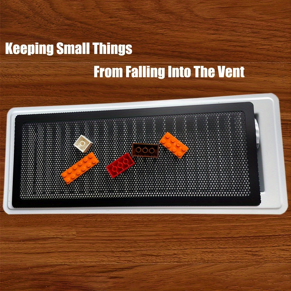 2 dona hasharotlarga qarshi qopqoq uchun pol registri tutqichlari, tozalash uchun uy ventilatsiya qopqog'i tarmog'i filtri