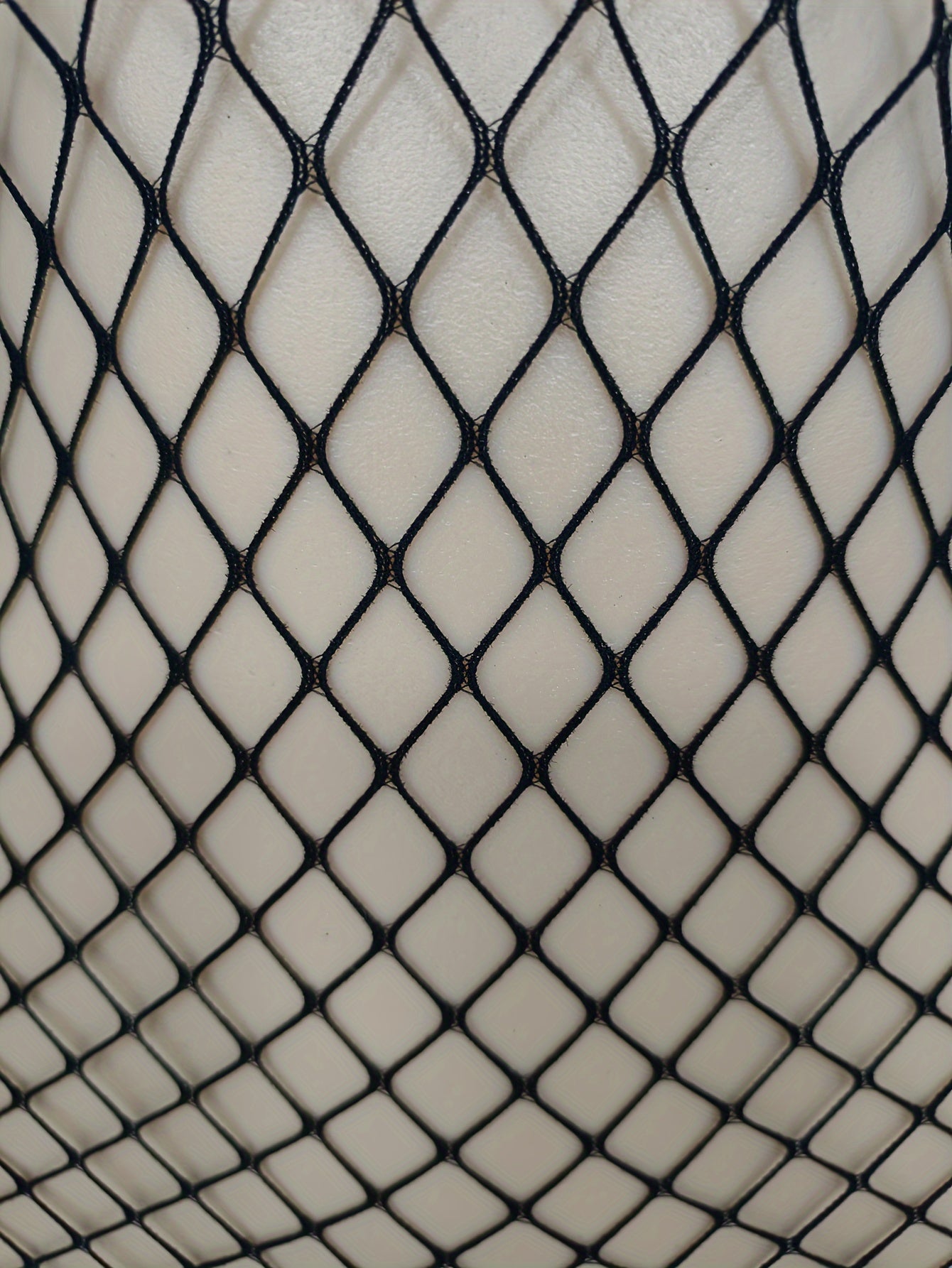 Women's Mesh One-Piece Bodysuit with Stockings, Long Sleeve, Breathable Large Size