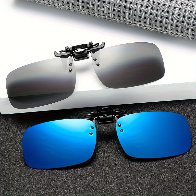 Unisex Clip-On Polarized Night Vision Lenses for Outdoor Sports and Travel