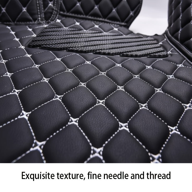 Universal Car Floor Mats for Tesla Model 3 2019-2023 All-Season Easy to Clean