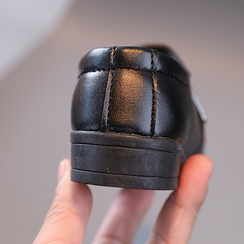 Boys' Solid Color Lightweight Non-Slip Oxford Shoes for Fall Parties