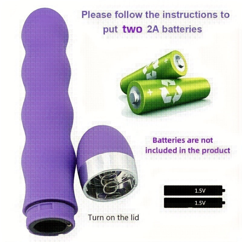 Women ABS Vaginal Massage Stick Multi-frequency Large Gourd Vibrator Sex Toy