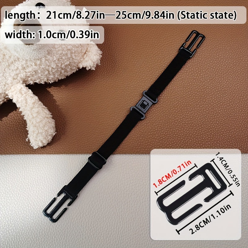 6 Pack Elastic Bra Strap Extenders Adjustable Comfort for Women's Lingerie