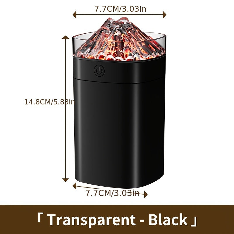 Small Square Tabletop Humidifier with Large Mist Volume for Home Use