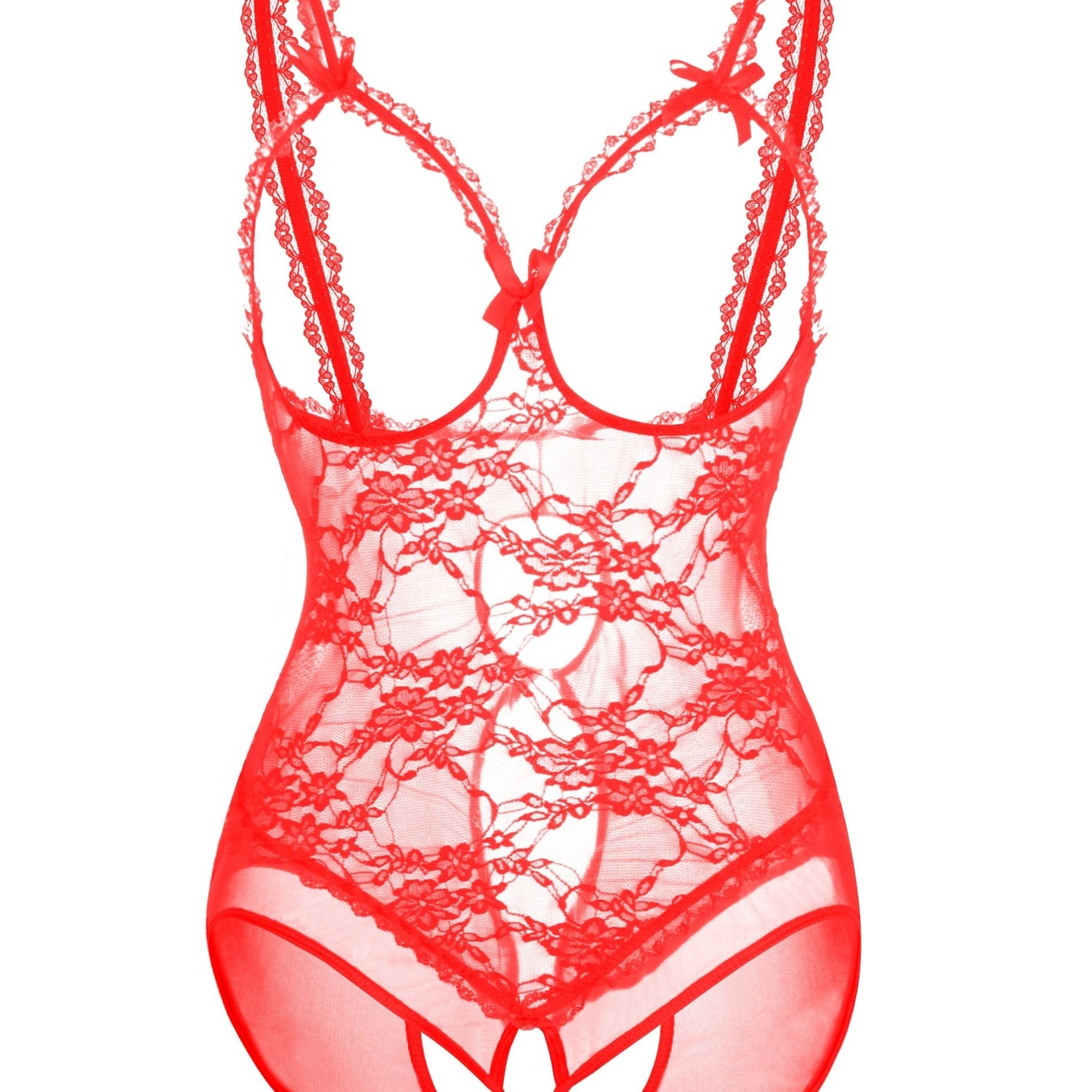 Plus o'lcham ayollar uchun shaffof gul naqshli tikanli ochiq kubokli, qovurg'ali bodysuit