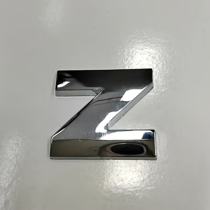 Metall avtomobil logotipi bagaj stikerlari uchun dvigatel quvvati raqami plitasi bezaklari