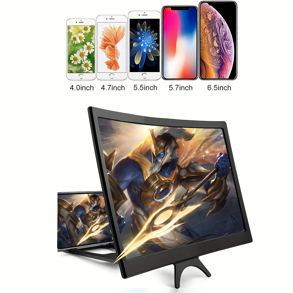 14-Inch Smartphone Screen Magnifier 3D Expander Foldable Stand Video Gaming