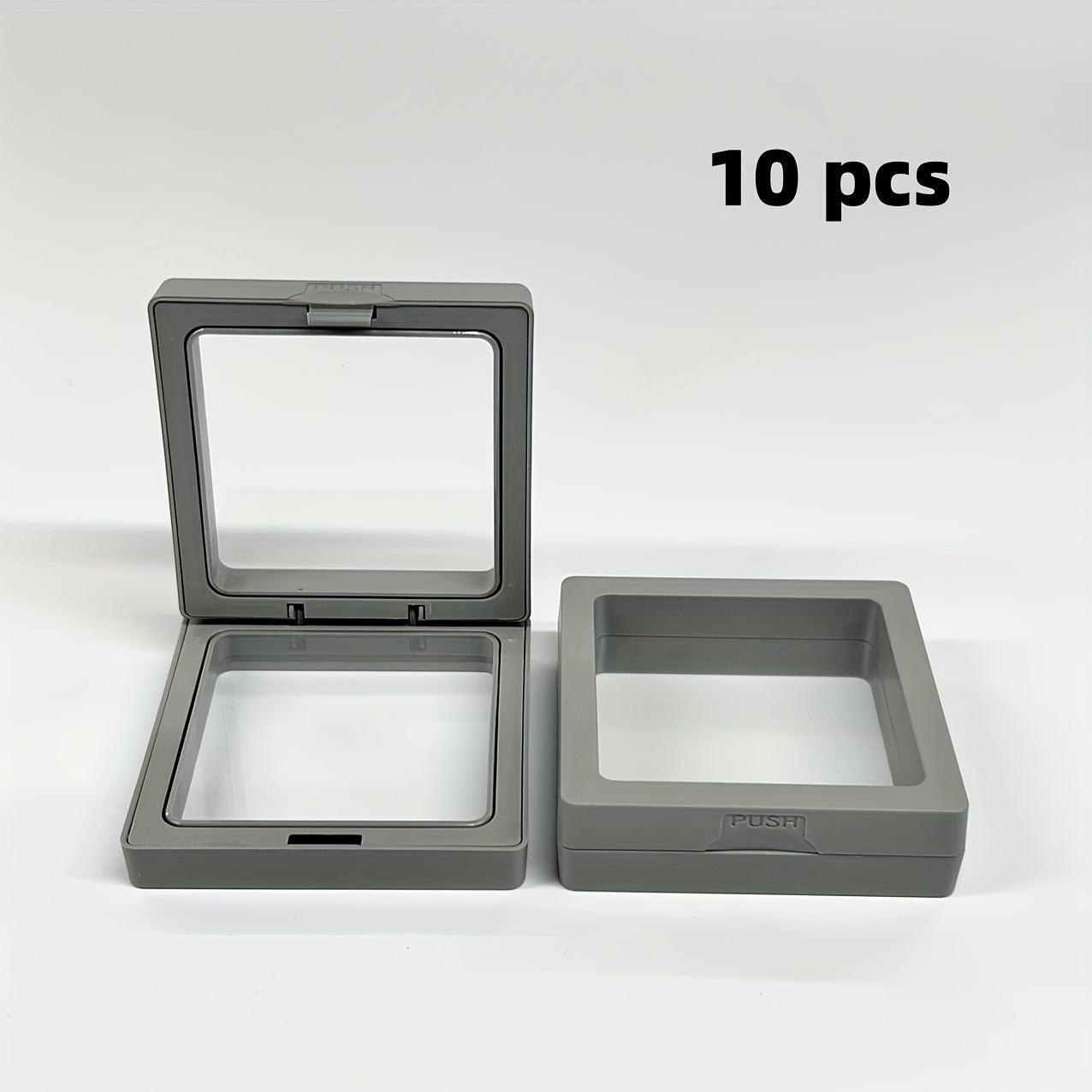 10 ta bo‘lakli suzuvchi zargarlik qutilari, uzuklar, taqinchoqlar, sirg‘alar, marjonlar uchun