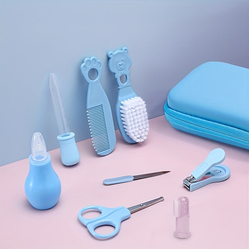 8-Piece Healthcare and Grooming Kit with Portable Safety Care Set for Adults