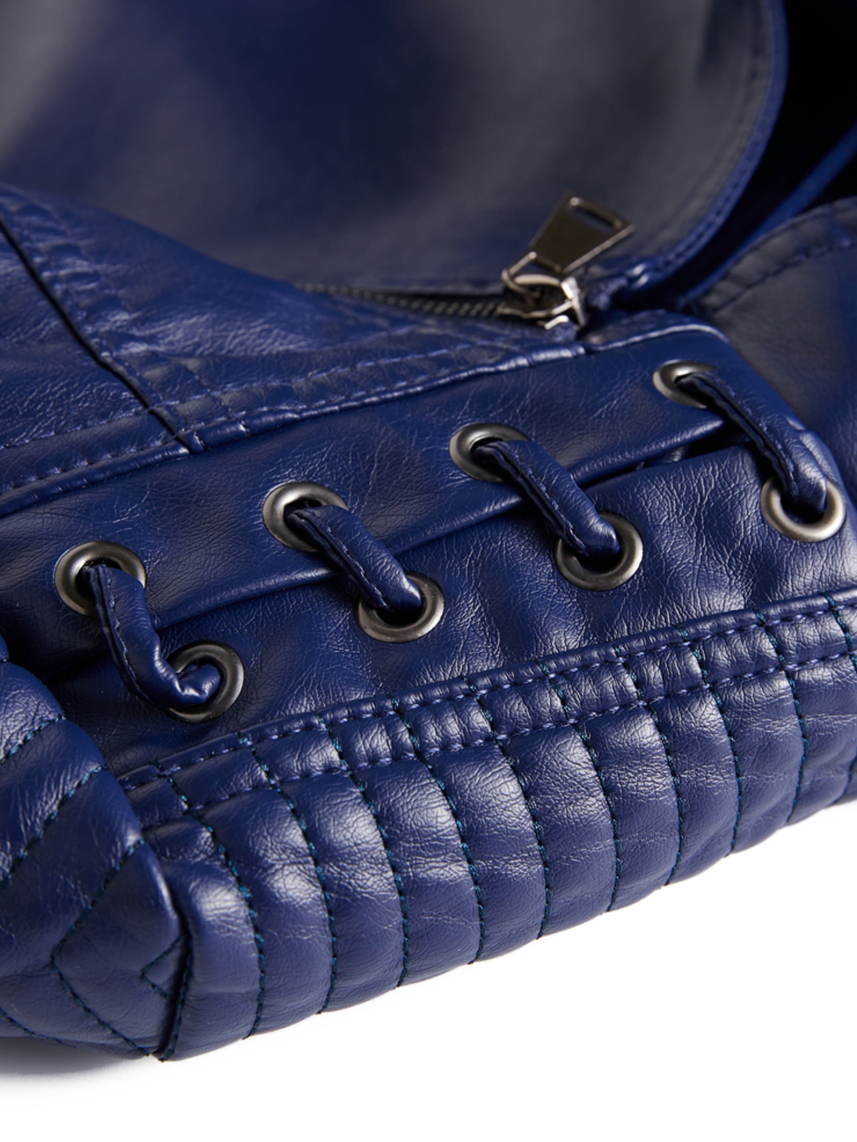 Women's Waterproof Skinny Fit Jacket with Stand Collar Long Sleeve Solid Color Fall Winter