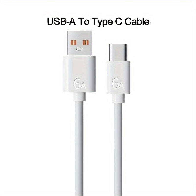 USB Type C Fast Charging Cable 66W for Xiaomi Huawei Notebook