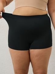 Plus o'lcham yuqori bel sport bralette to'plami, nafas oladigan mato, 3-to'plam