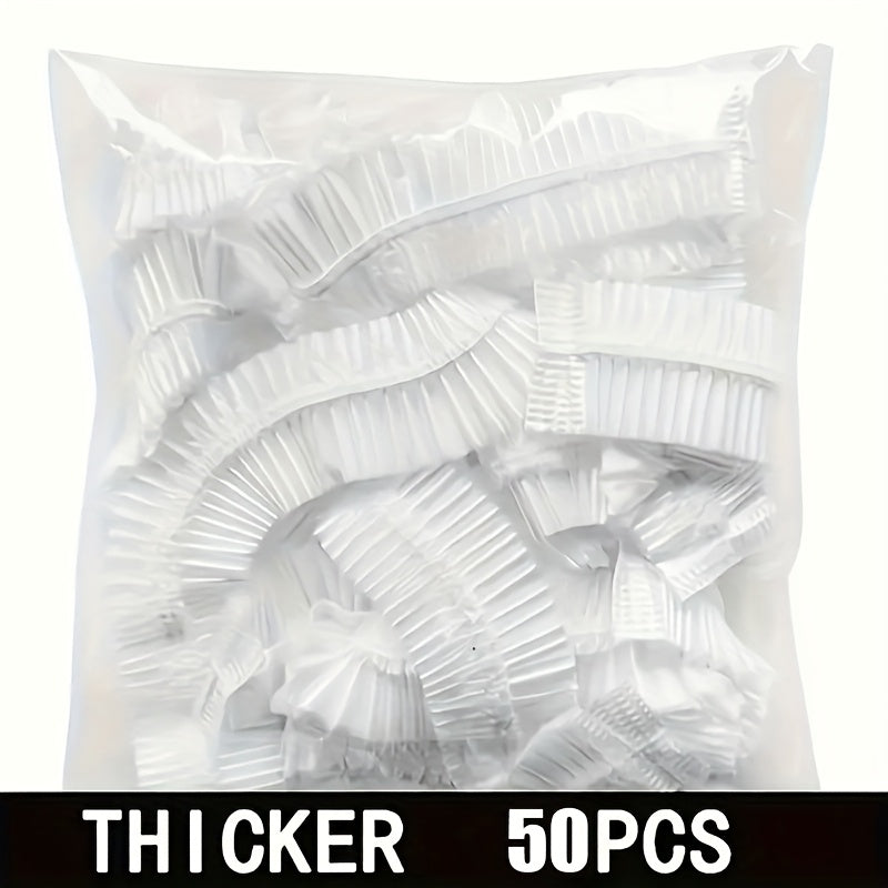 50pcs Disposable Plastic Dust Covers for Electrical Appliances Waterproof Rainproof Microwave and Electric Pot Protectors