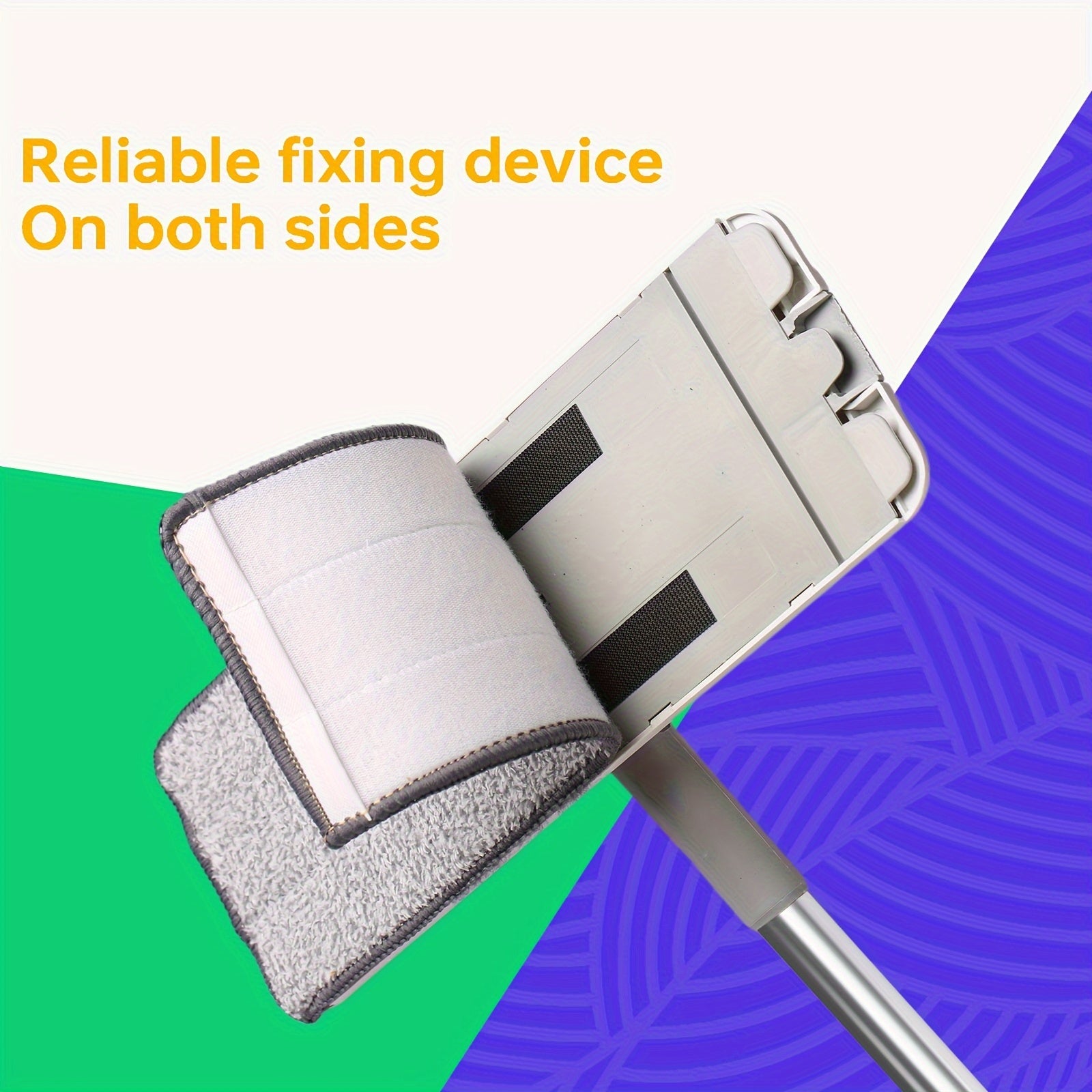 8L mop to'plami, qutisi va mikrotozalash mato bilan oshxona va hammomni tozalash uchun