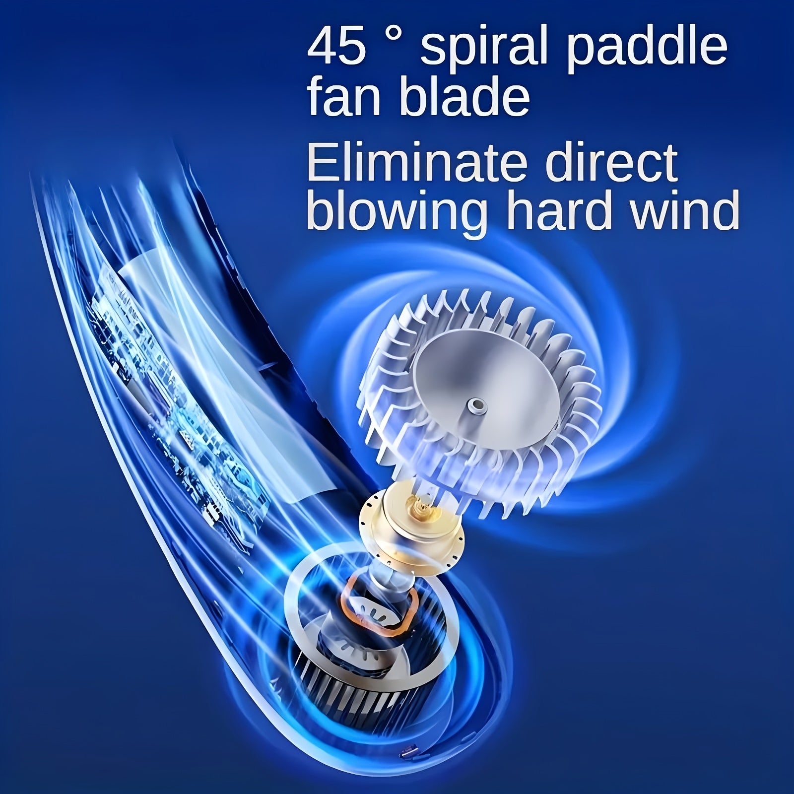 Portable USB Neck Fan with Adjustable Speed Digital Display for Outdoor Use