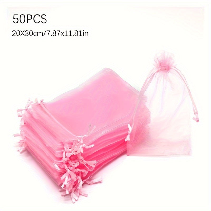 20x30cm Garden Netting Bags for Pest Control Protecting Fruits from Birds and Insects Pack of 50 or 100