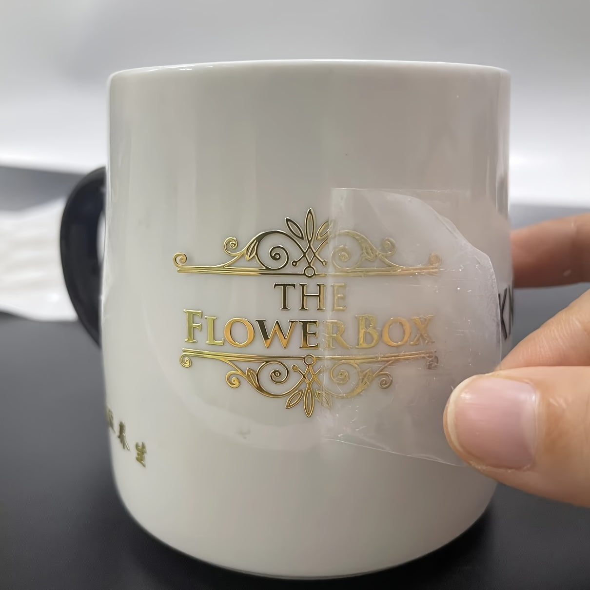 Maxsus elektroplatlangan yorliqlar, stikerlar, logotiplar, 50 ta set, oltin, kumush, 1.6-2 dyuym