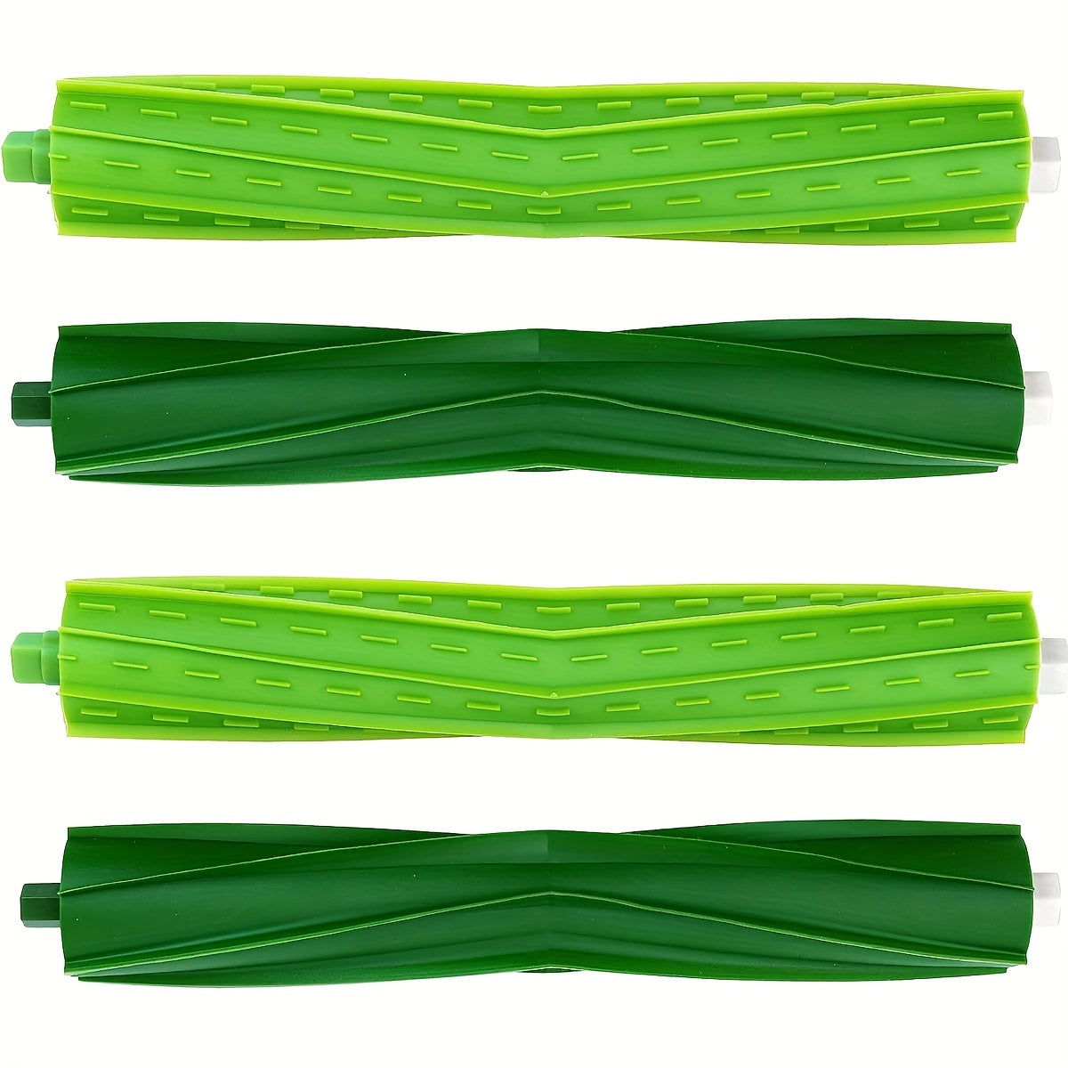 Set of 2 Replacement Roller Brushes for Vacuum Cleaners with Rubber Brush Accessory