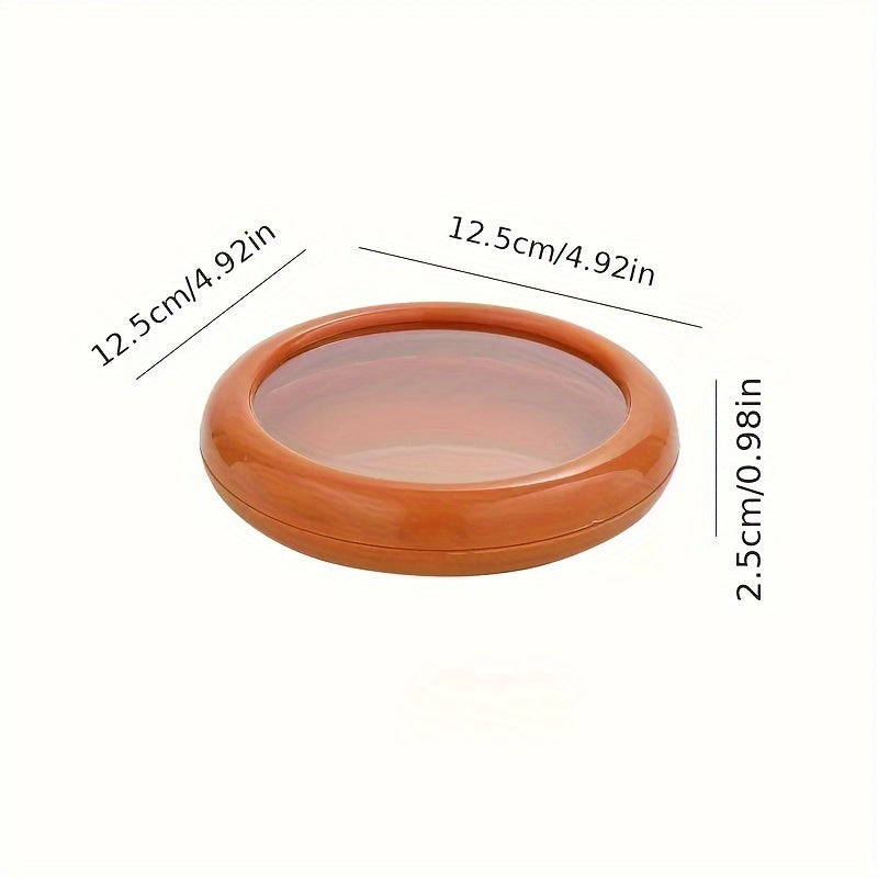 Qayta ishlatiladigan Avokado saqlash konteyneri, meva va sabzavotlar uchun shaffof qopqog' bilan