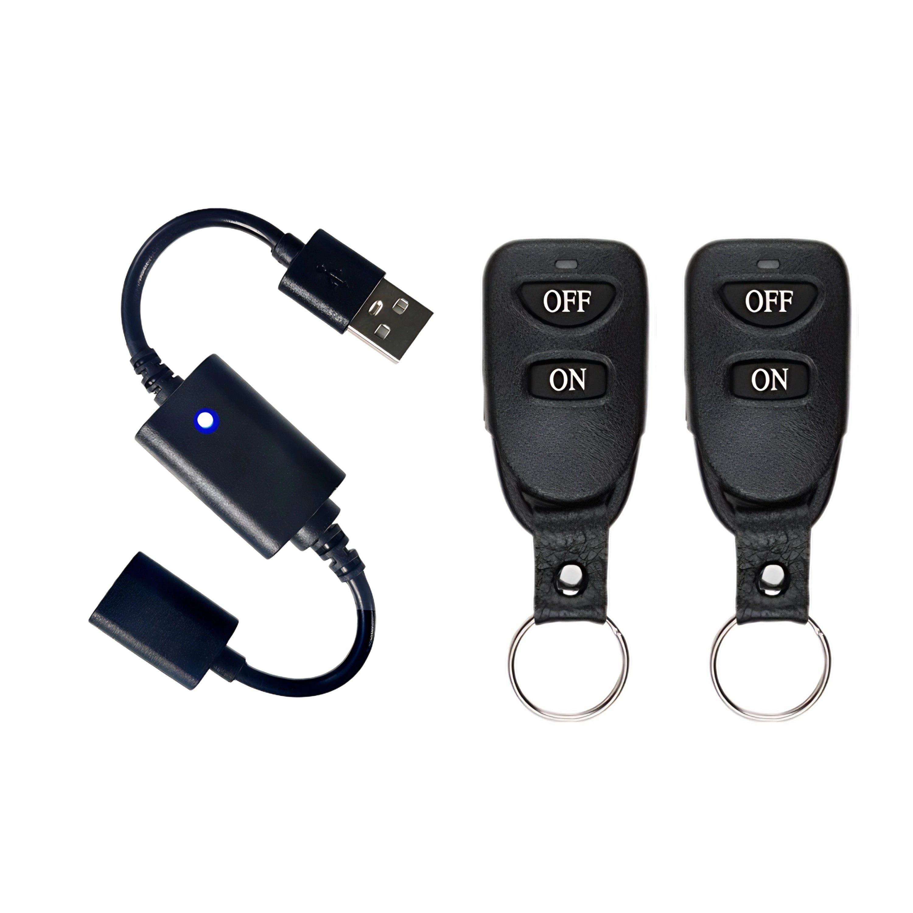 Wireless RF Remote Control for LED Strips Fans Reading Lamps USB Powered 5V