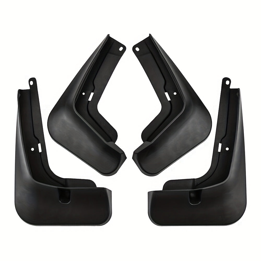 Car Mud Flaps Set Durable Stainless Steel Fender Mud Guards Front Rear Wheel