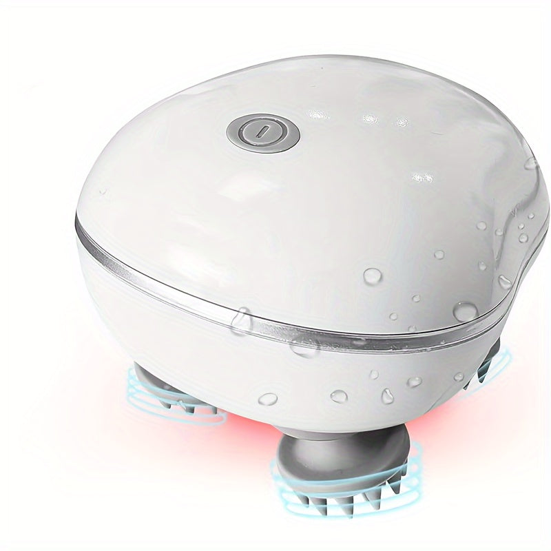 Elektr massaj qiluvchi bosh massajeri, 4 ta olib tashlanadigan tirnoq, qayta zaryadlanadigan, 95 ta tugun, mukammal bayram sovg'asi.