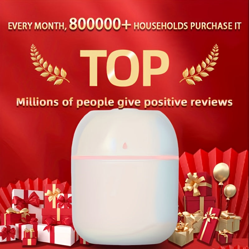 Versatile Night Light Aromatherapy Machine with USB Humidifier and Lucky Color Car Diffuser