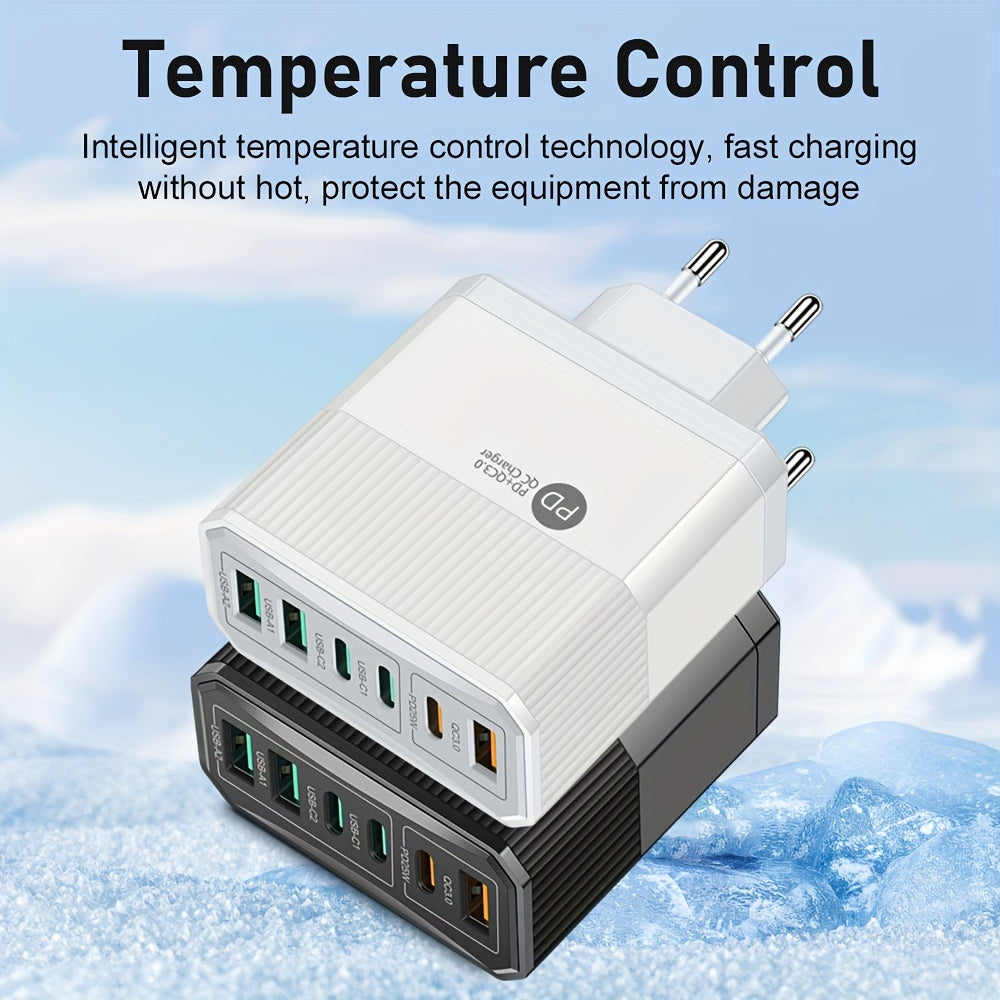European Standard USB Charging Adapter Fast Charge for Smartphones