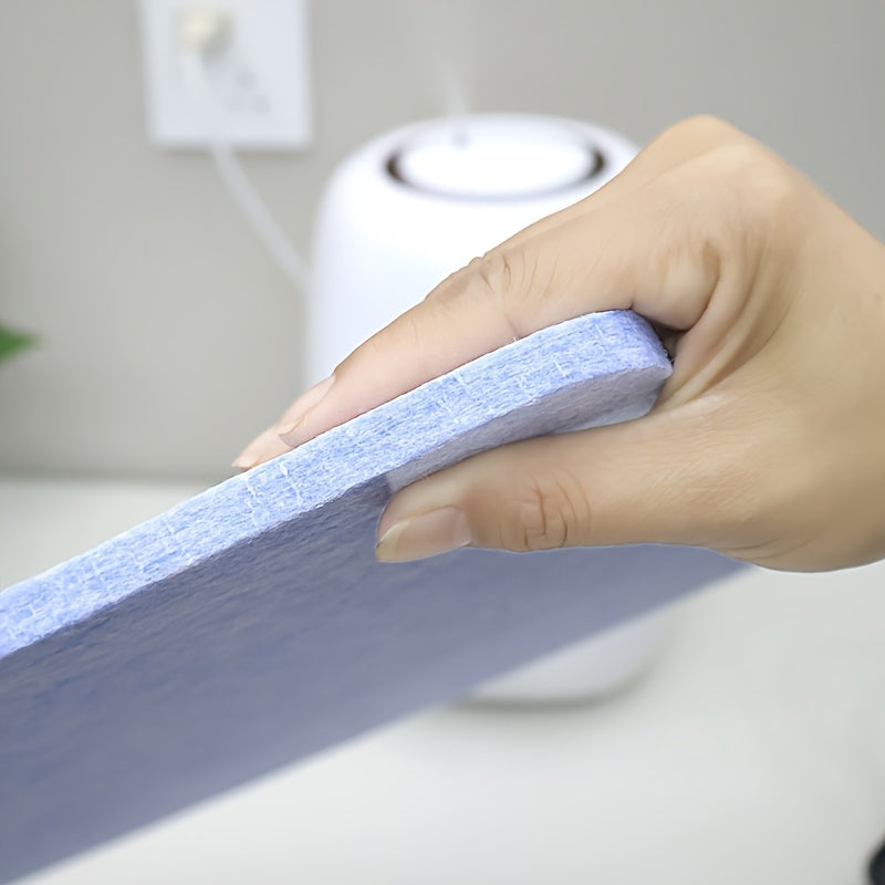 Thick Light Blue Ironing Mat for Quilting Sewing Heat Resistant Portable Pad