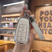 Universal TPU Car Remote Key Cover for 4 Buttons Durable Protector