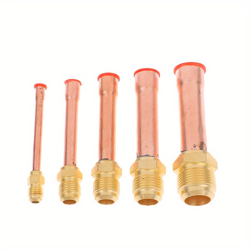 45 Degree SAE Flare Connector Copper Brass Fitting Adapter for HVAC and Home Appliances