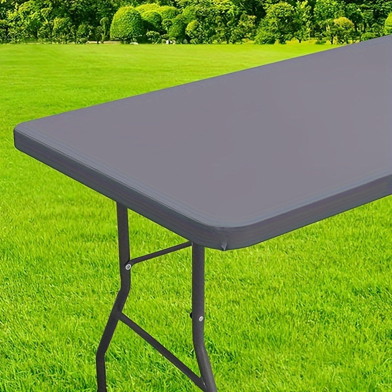 Waterproof Picnic Table Cover for 182.88 cm Tables Outdoor Garden Banquet Party