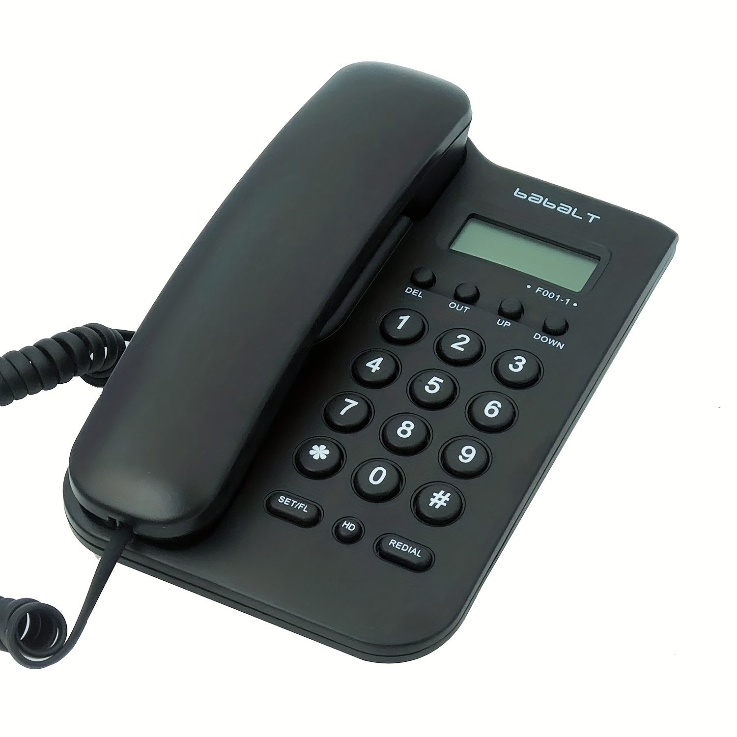 Corded Landline Phone with Caller ID LCD Display for Home Office