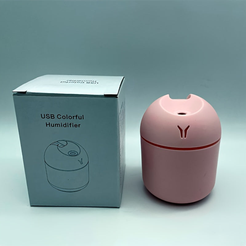 Portable USB Humidifier with Night Light and Aroma Diffuser for Home Car Plants