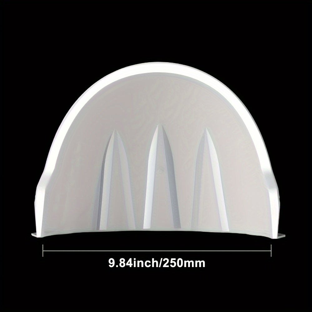 Waterproof Outdoor Security Camera Cover White Universal Sun Rain Shield