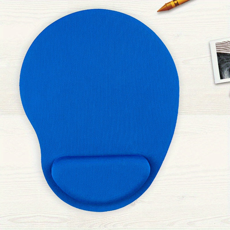 Ergonomic EVA Wrist Support Cushion with Memory Foam Mouse Pad for Office or Computer Use