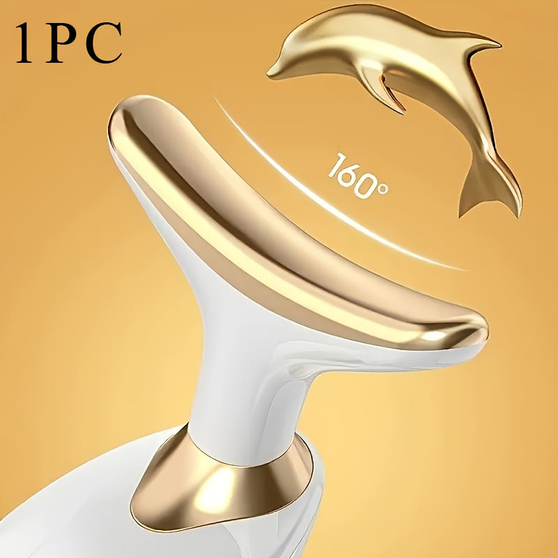 Multifunctional Facial and Neck Massager Battery Powered Set of 1 3 or 5 Pieces Gift for Women