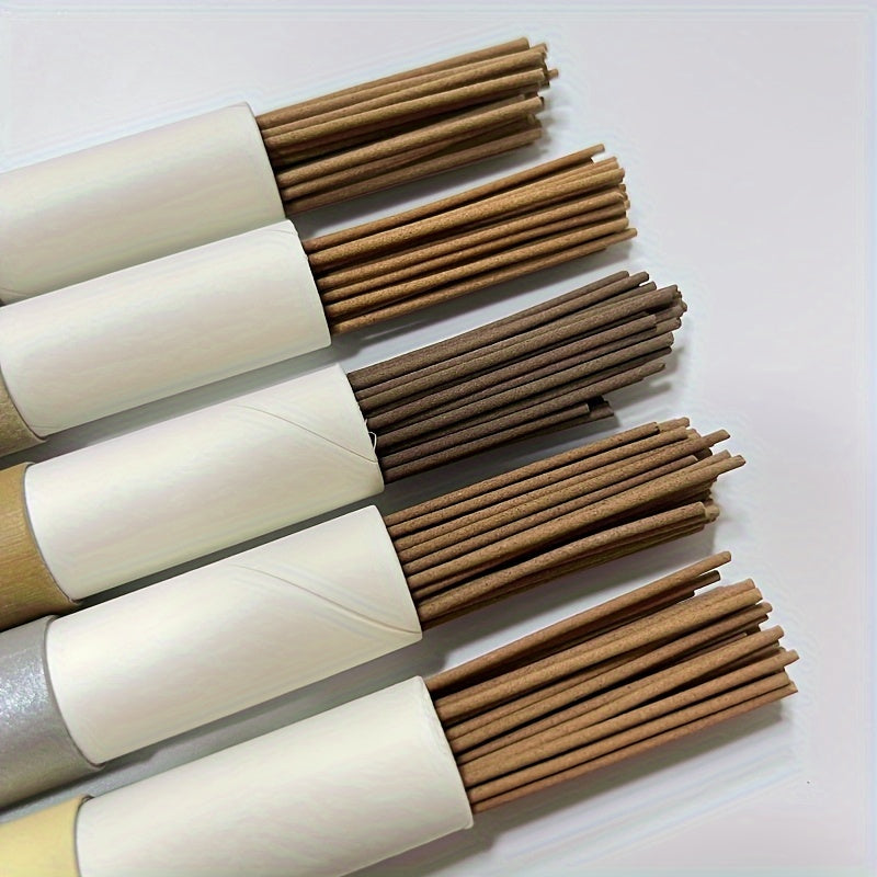 40 Count Jar of 20g Sandalwood Incense Sticks for Meditation Yoga Air Purification