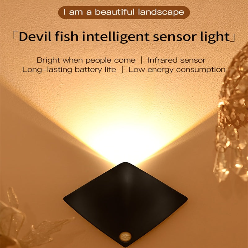 Motion Sensor Wall Lamp for Home Decor in Bedrooms Porches and Corridors